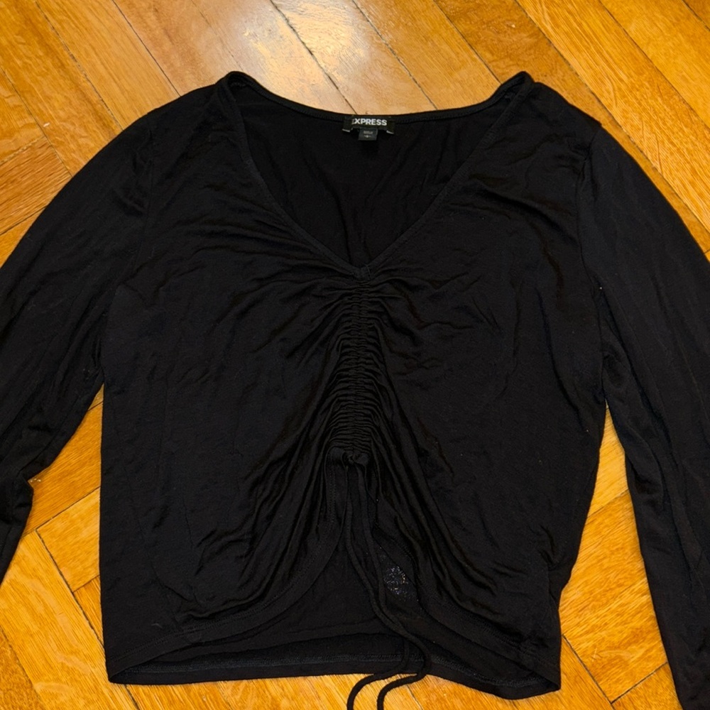 Express black long sleeve shirt